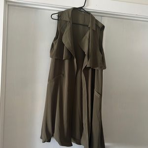 Womens vest coat